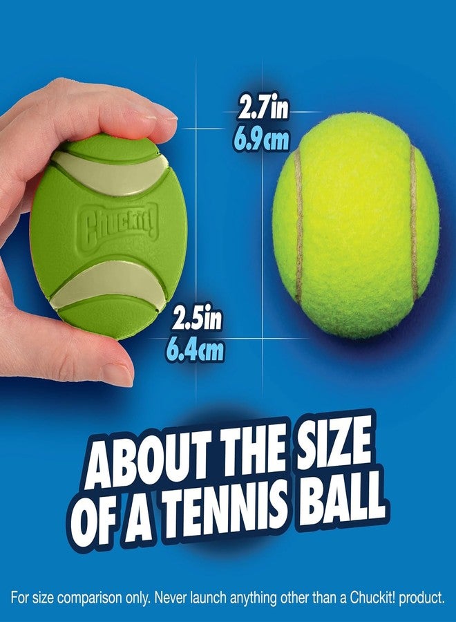 Chuckit! Max Glow Ultra Squeaker Ball, Medium (2.5 Inch Diameter), 1 Pack, for Breeds 20-60 lbs - Image 4